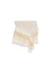 Acne Studios Striped Fringe Wrap Skirt AF0409 DJ9 OFF WHITE CREAM - ACNE STUDIOS - BALAAN 1