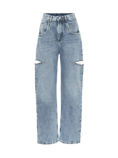 Women's Cut Out 5 Pocket Jeans - MAISON MARGIELA - BALAAN 1