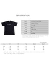 Rhinestone Logo Short Sleeve T-Shirt Black - VETEMENTS - BALAAN 5