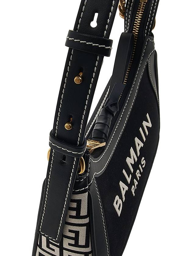 B-Army Logo Monogram Shoulder Bag Black - BALMAIN - BALAAN 8