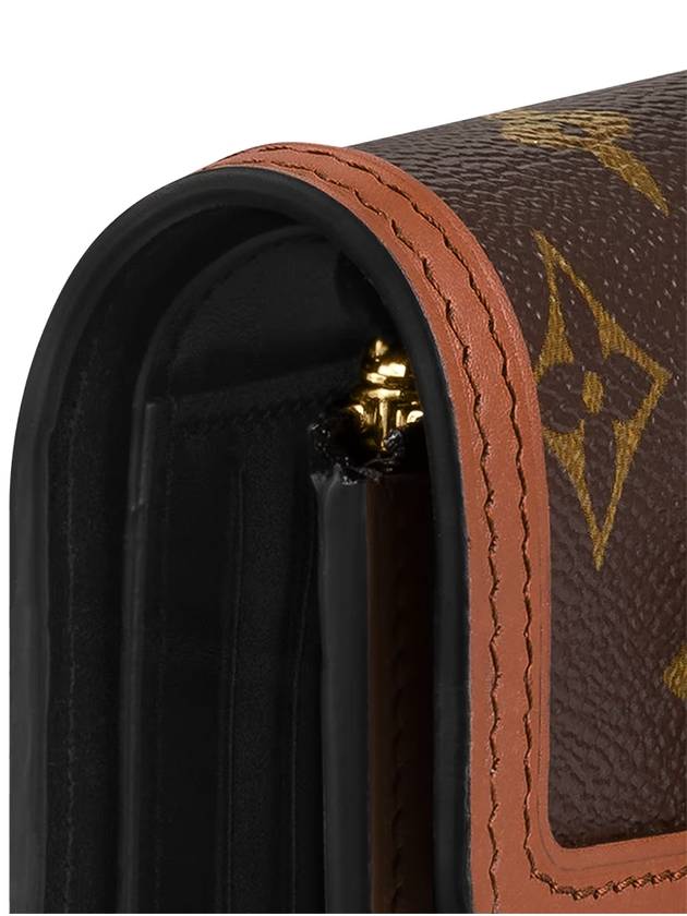 Monogram Dauphine Compact Half Wallet Brown - LOUIS VUITTON - BALAAN 6