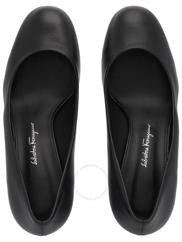 Salvatore Ferragamo Ladies Black Farrah Mirrored Heel Pump Shoes, Size 7 - SALVATORE FERRAGAMO - BALAAN 3