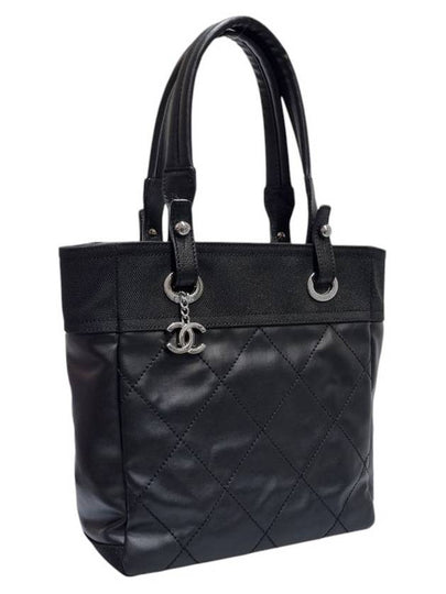 A34208 Black Biarritz Small Tote Bag - CHANEL - BALAAN 2