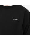 Logo Printing Sweatshirt Sweatshirt Black - OFF WHITE - BALAAN 3