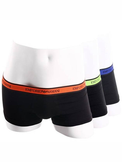 Logo Briefs 3 Pack Black - EMPORIO ARMANI - BALAAN 2