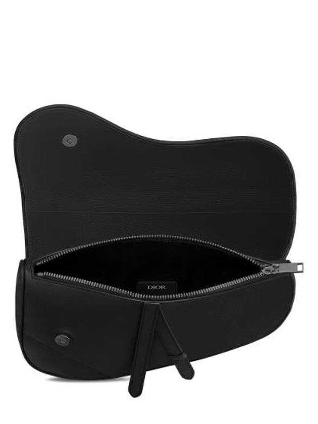 Grain Saddle Bag Black - DIOR - BALAAN 4