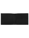 Logo Leather Half Wallet Black - BOTTEGA VENETA - BALAAN 3