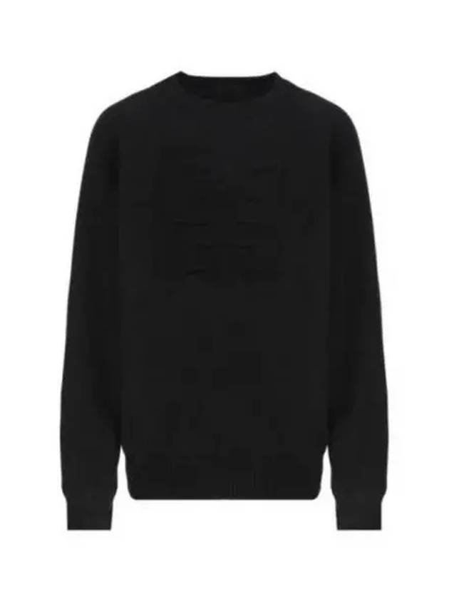 4G Logo Cashmere Knit Top Black - GIVENCHY - BALAAN 2