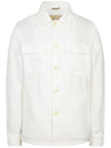 Men's Linen ShirtType Jacket MMCON5T61 100 - AT.P.CO - BALAAN 7