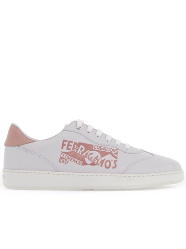 venna logo sneakers with seven - SALVATORE FERRAGAMO - BALAAN 1