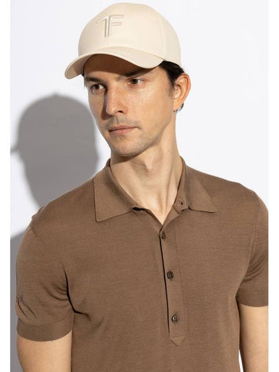 Tom Ford Baseball Cap, Men's, Cream - TOM FORD - BALAAN 2