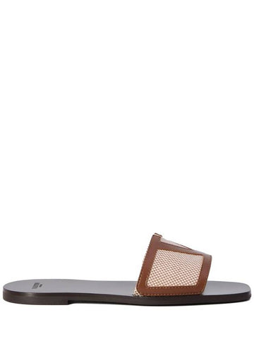 Valentino Garavani Sandals Brown - VALENTINO - BALAAN 1