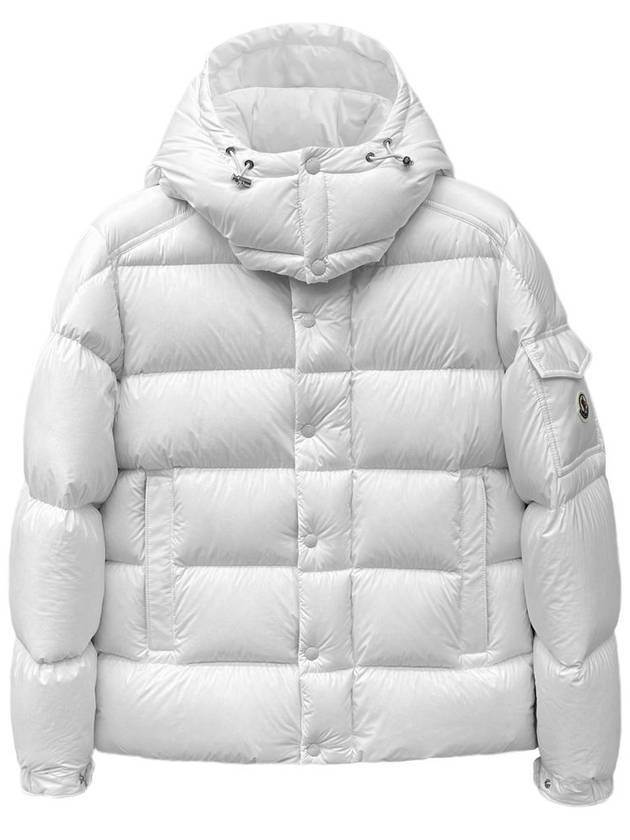 Vezere Short Down Padding Off White - MONCLER - BALAAN 2