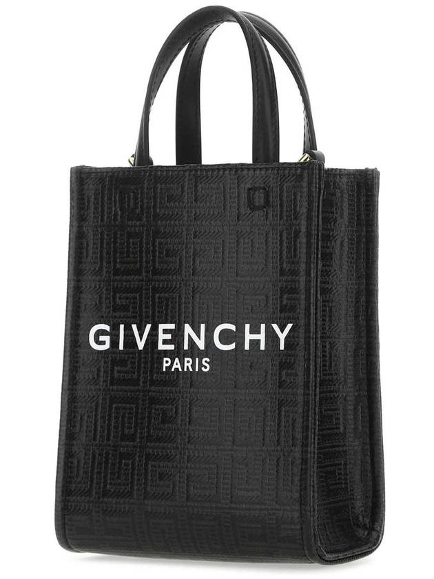 4G Canvas Vertical Mini G Tote Bag Black - GIVENCHY - BALAAN 3