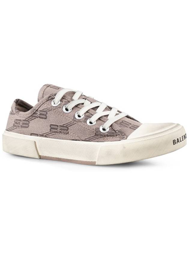 BB Monogram Low-Top Sneakers Grey - BALENCIAGA - BALAAN 4