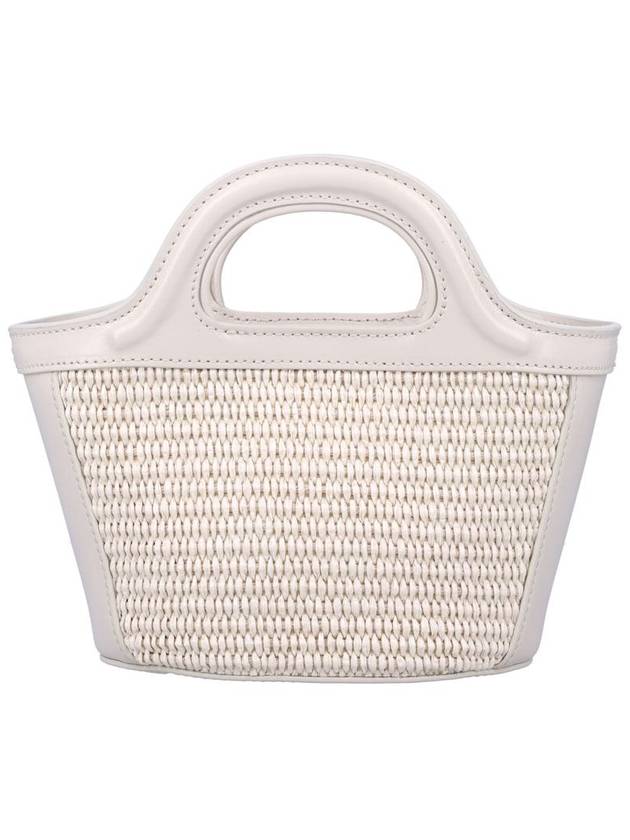 Rattan Micro Tropicalia Cross Bag White - MARNI - BALAAN 5