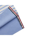 striped jersey stitch short sleeve knit FKA413A Y8007 475 - THOM BROWNE - BALAAN 6