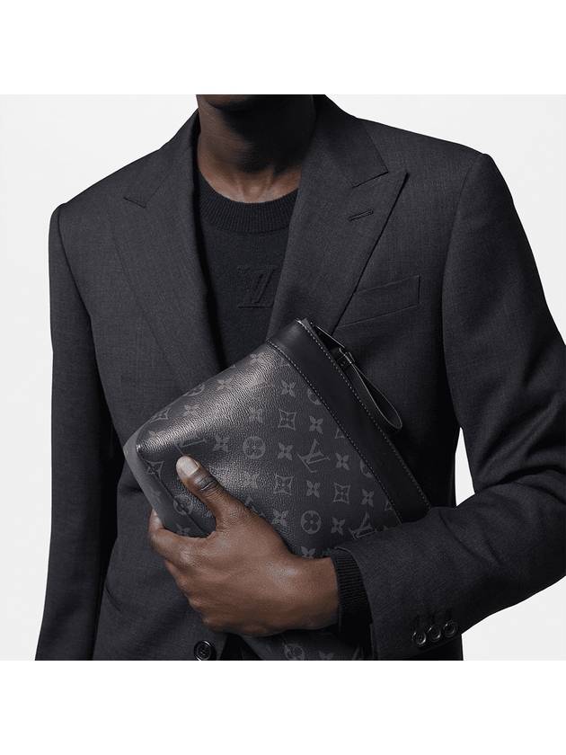 Pochette Voyage Souple Monogram Pouch Bag Black - LOUIS VUITTON - BALAAN 7