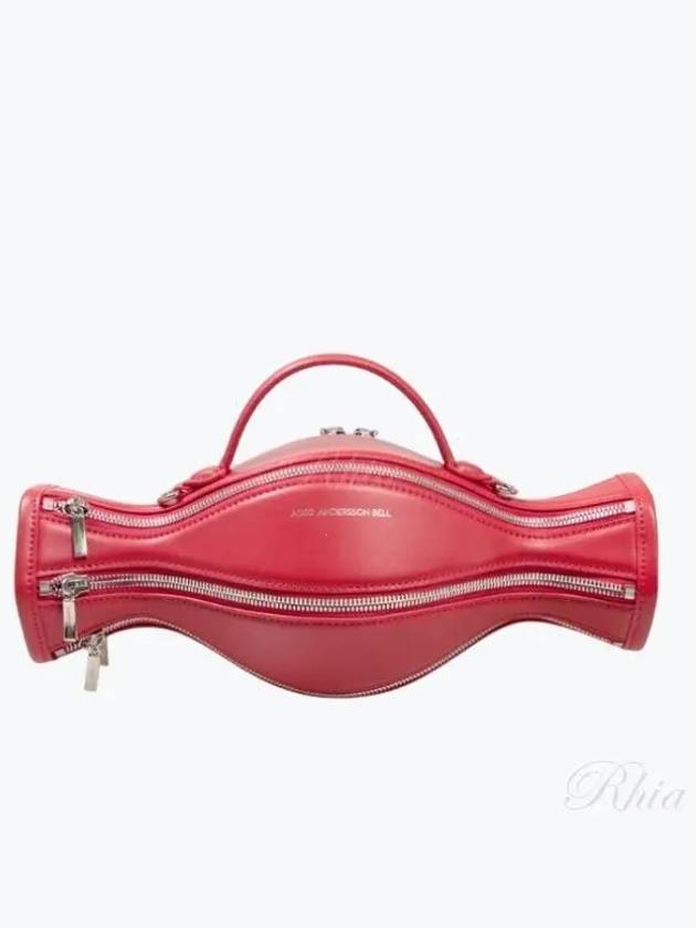 Vaso Medium Leather Tote Bag Red - ANDERSSON BELL - BALAAN 2