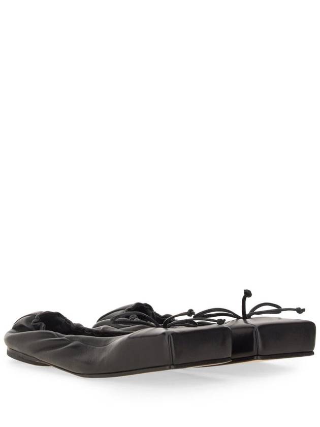 square ballet flats black - JACQUEMUS - BALAAN 4