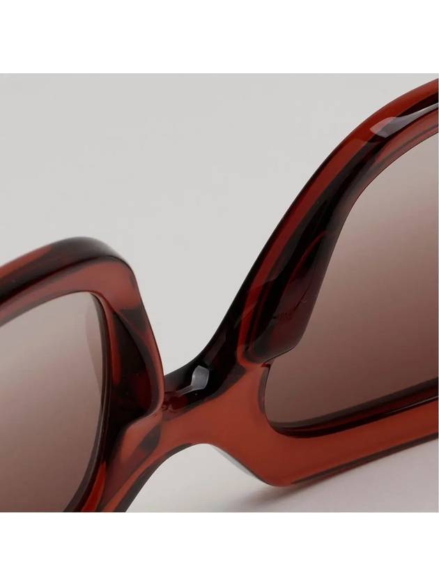 Eyewear Gradient Butterfly Sunglasses Brown - SALVATORE FERRAGAMO - BALAAN 7