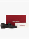 Gancini Bit Leather Moccasin Loafers Black - SALVATORE FERRAGAMO - BALAAN 5