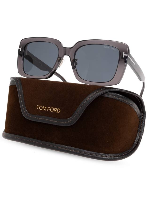 Eyewear Rectangular Sunglasses Gray - TOM FORD - BALAAN 4