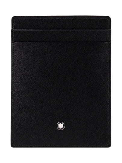 Meisterstück Pocket 4cc Leather Card Wallet Black - MONTBLANC - BALAAN 2