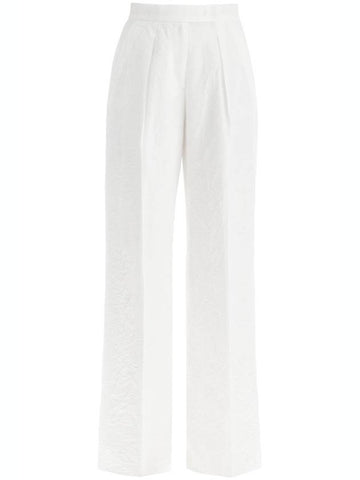 cracked microfaille pants - MAX MARA - BALAAN 1