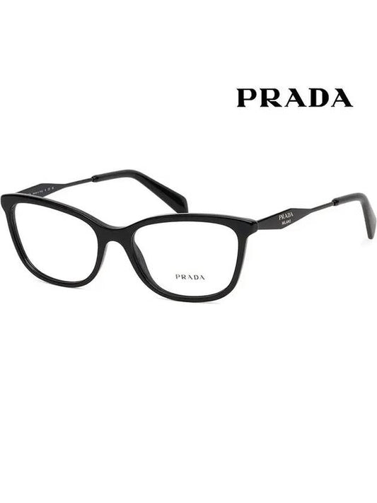 Eyewear Square Eyeglasses Black - PRADA - BALAAN 2