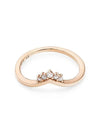 Tiara Wishbone Ring Rose Gold - PANDORA - BALAAN 3