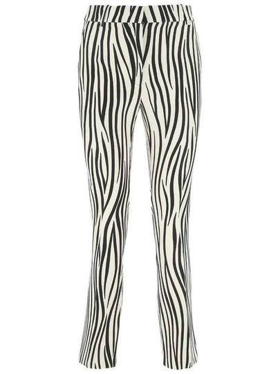 printed wool-blend straight pants - VALENTINO - BALAAN 2