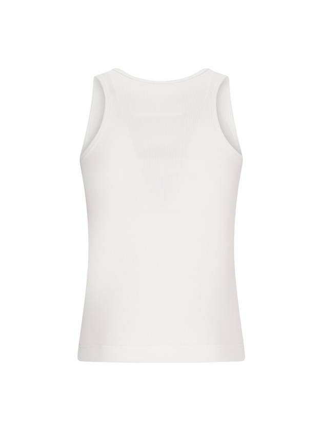 4D Logo Crewneck Sleeveless White - GIVENCHY - BALAAN 3