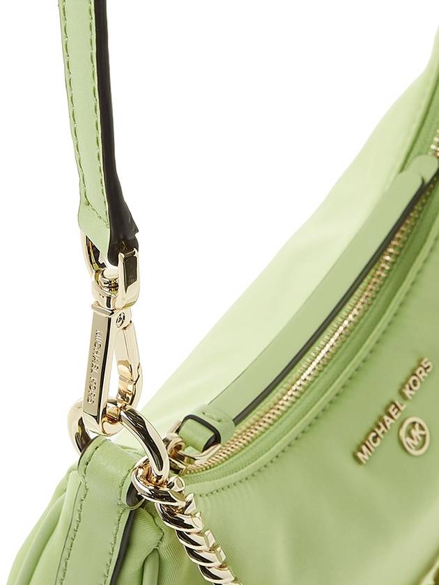 Jet Set Charm Medium Leather Shoulder Bag Green - MICHAEL KORS - BALAAN 11