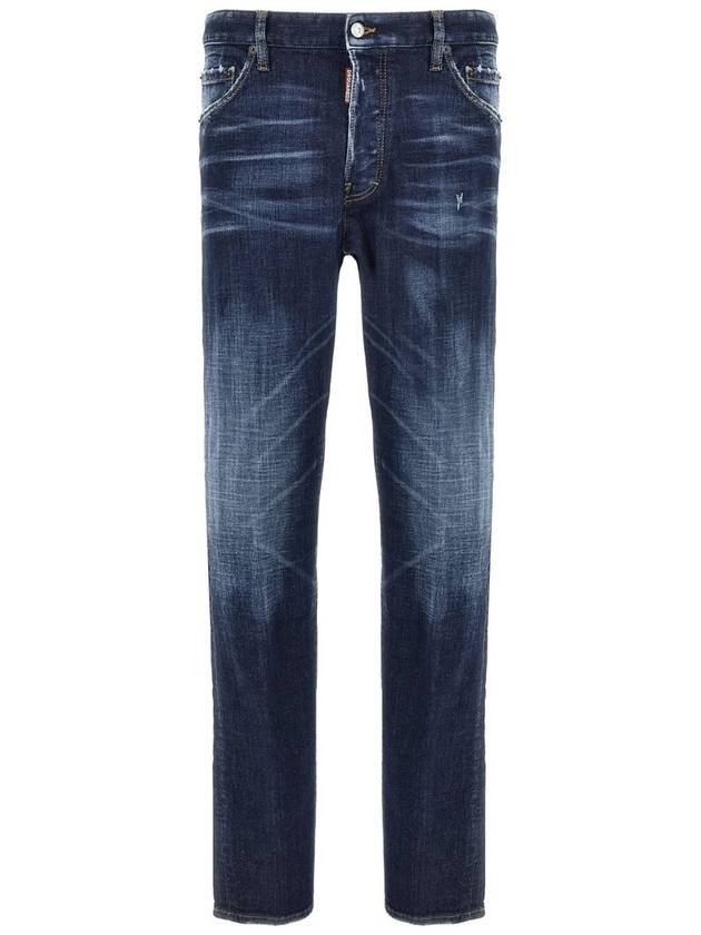 Basic Washing Skater Jeans Blue - DSQUARED2 - BALAAN 2