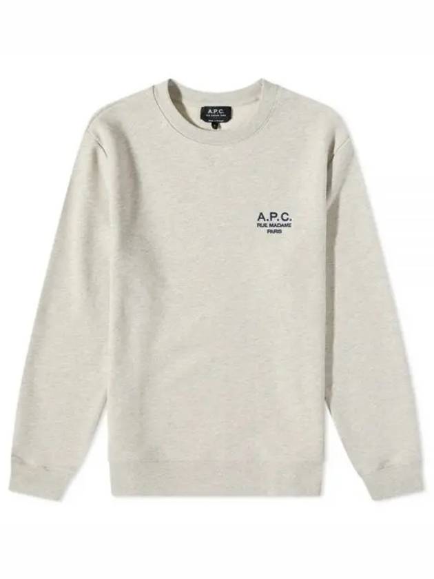 Rider Chest Small Logo Sweatshirt Grey - A.P.C. - BALAAN 2