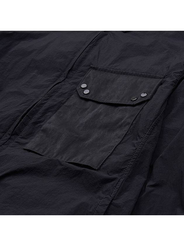 Pocket Mid Layer Zip-Up Jacket Black - TEN C - BALAAN 8