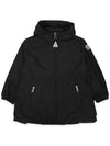 Kids WETE Hooded Wind Jacket Black 1A00113 5968E 999 8 10A - MONCLER - BALAAN 3