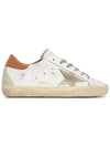 Brown Tab Superstar Classic Low Top Sneakers White - GOLDEN GOOSE - BALAAN 6