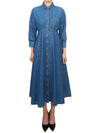 Yemen denim long dress 15221091650 YEMEN 002 - MAX MARA - BALAAN 1