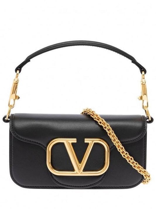 Loco Small Shoulder Bag Black - VALENTINO - BALAAN 1