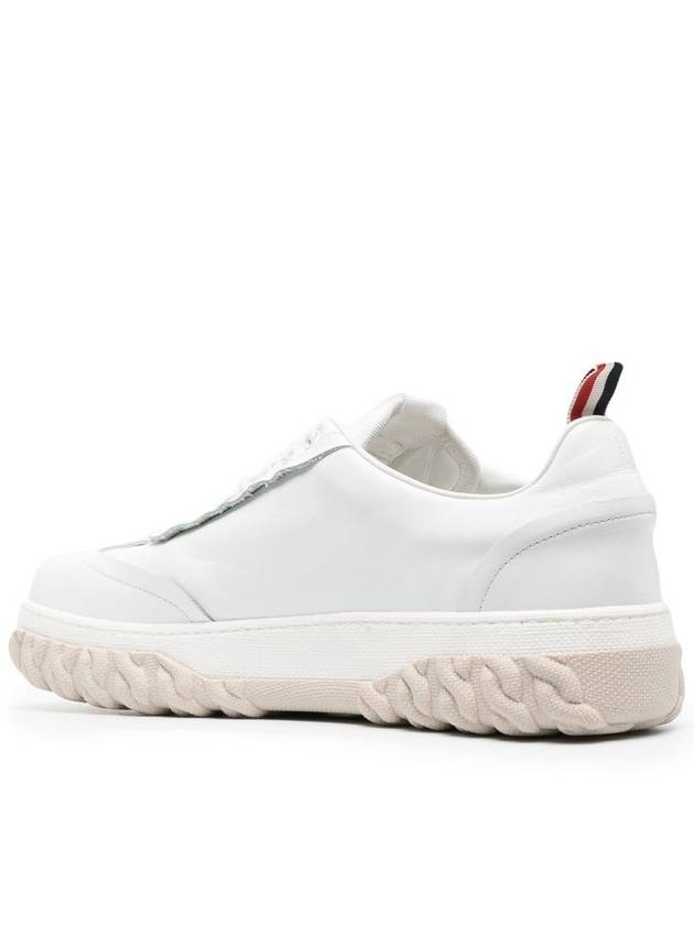 Cable Field Sneakers White - THOM BROWNE - BALAAN 4