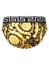 Men's Baroque Print Triangle Briefs - VERSACE - BALAAN.