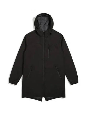 Original lightweight raincoat black MRO1702LRPBLK - HUNTER - BALAAN 1