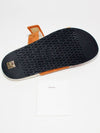 Chypre Shearling Sandals Beige - HERMES - BALAAN 11