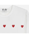 Men s Play Heart Short Sleeve T Shirt AX T337 051 3 4 - COMME DES GARCONS - BALAAN 3