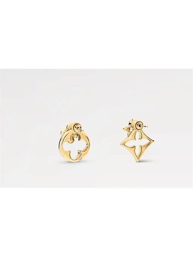 LV Eclipse Earrings Gold - LOUIS VUITTON - BALAAN 4