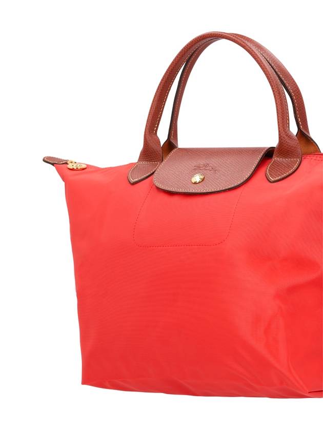 Le Pliage Medium Tote Bag Tomato - LONGCHAMP - BALAAN 4