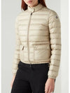 Lans Short Down Padding Beige - MONCLER - BALAAN 3