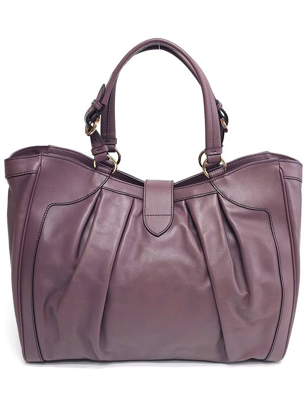 Ferragamo 21 D327 Annabelle ANNABELL Pleated Big Tote Bag - SALVATORE FERRAGAMO - BALAAN 5